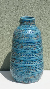 Vase blau/türkis